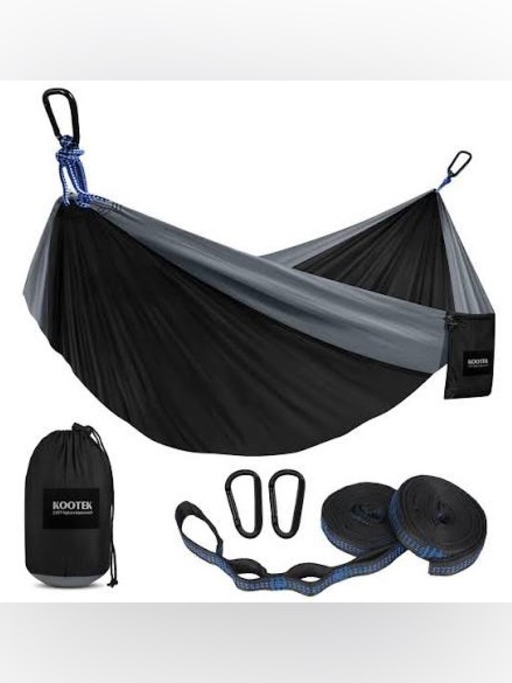 BRAND NEW: Kootek Portable Camping Hammock with Straps